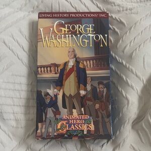George Washington Animated Hero Classics VHS Tape
